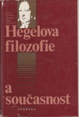 kniha Hegelova filozofie a současnost, Svoboda 1977