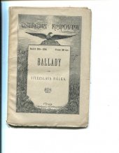 kniha Ballady, I.L. Kober 1890