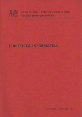 kniha Teoretická informatika, ČVUT 2009