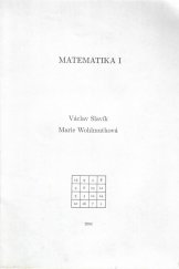 kniha Matematika I, Česká zemědělská univerzita 2004
