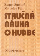 kniha Stručná náuka o hudbe, Opus 1987