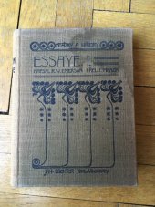 kniha Essaye. Část I, Jan Laichter 1912