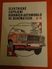kniha Elektrické zapojení osobních automobilů ve schématech A-R, Nadas 1979