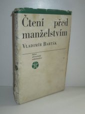 kniha Čtení před manželstvím, Státní zdravotnické nakladatelství 1968