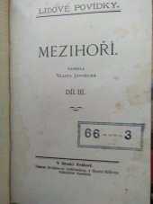 kniha Mezihoří 3., Družstevní knihtiskárna 1926