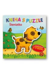 kniha Kniha s puzzle Šteniatko, Svojtka 2019