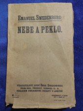 kniha Nebe a peklo [O nebi a jeho divech a o pekle], Janeček 1912