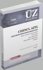kniha ÚZ 1508 Cizinci, azyl, Sagit 2025