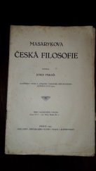 kniha Masarykova česká filosofie, Historický klub 1927