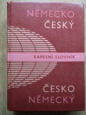 kniha Německo-český a česko-německý kapesní slovník, SPN 1980