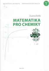 kniha Matematika pro chemiky, Masarykova univerzita 2010