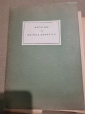 kniha Náčrtník pro učitele zeměpisu Část všeobecná,  astronomická a kartografická 82 tabulek, 500 náčrtů , Pokorný a spol. 1940