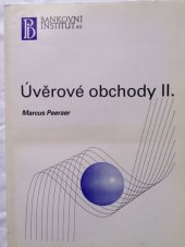 kniha Úvěrové obchody II., Bankovní institut 1996