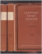 kniha Latinsko-český slovník, SPN 1975