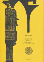 kniha Disertace Pražské univerzity 16.-18. století = Dissertationes Universitatis Pragensis 16.-18. saec., Univerzita Karlova 1977
