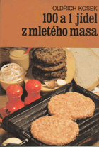 kniha 100 a 1 jídel z mletého masa, Merkur 1980