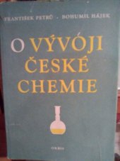 kniha O vývoji české chemie, Orbis 1954