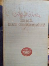 kniha Země, kde se neumírá [Román], Evropský literární klub 1938