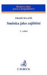 kniha Směnka jako zajištění, C. H. Beck 2009