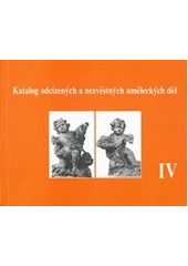 kniha Katalog odcizených a nezvěstných uměleckých děl, Státní ústav památkové péče 1998