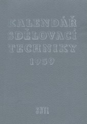 kniha Kalendář sdělovací techniky ..., SNTL 1958