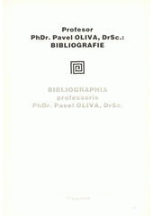 kniha Profesor PhDr. Pavel Oliva, DrSc.: bibliografie, Jednota klasických filologů 2008