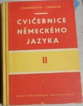 kniha Cvičebnice německého jazyka. Díl II, lekce 26.-50, Státní pedagogické nakladatelství 1963