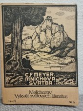 kniha Mnichova svatba, Melichar 1912