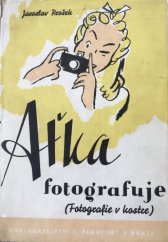 kniha Aťka fotografuje (fotografie v kostce), E. Beaufort 1940