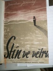 kniha Stín ve větru Román, Jaroslav Spousta 1946