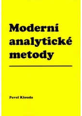 kniha Moderní analytické metody, Pavel Klouda 2003
