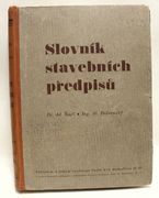 kniha Slovník stavebních předpisů = [Wörterbuch der Bauvorschriften], Grafotyp 1943
