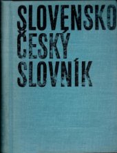 kniha Slovensko-český slovník, Státní pedagogické nakladatelství 1967