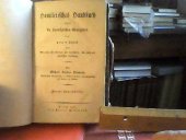 kniha homiletisches handbuch zweite Jahreshalfte, Caspar Widtmann 1816