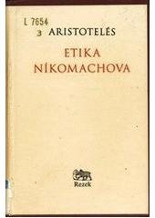 kniha Etika Níkomachova, P. Rezek 1996