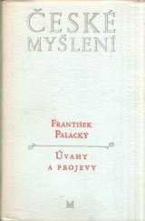 kniha Úvahy a projevy Z české literatury, historie a politiky, Melantrich 1977