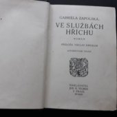 kniha Ve službách hříchu Rom., Jos. R. Vilímek 1914