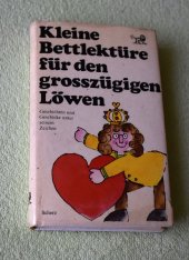 kniha Kleine Bettlektüre für den grosszügigen Löwen, Scherz 2010