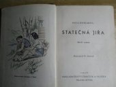 kniha Statečná Jiřa dívčí román, Zmatlík a Palička 1936