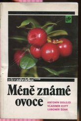 kniha Méně známé ovoce, Brázda 1991