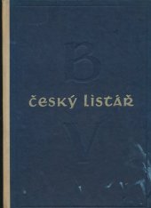 kniha Český listář 296 českých listů z šesti století, Melantrich 1949