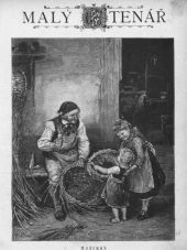 kniha Malý čtenář Kniha české mládeže, Hoblík 1888