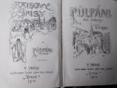 kniha Půlpáni dva obrazy, Česká grafická Unie 1911