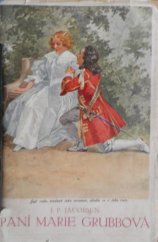 kniha Paní Marie Grubbová interieury ze sedmnáctého století, Bohdan Melichar 1911