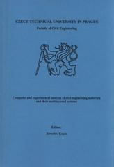 kniha Computer and experimental analysis of civil engineering materials and their multilayered systems, Czech Technical University 2009