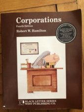 kniha Corporations, West Publishing  Co.  1997
