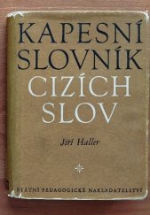 kniha Kapesní slovník cizích slov, SPN 1953