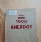 kniha 1000 anekdot vtipů a veslých drobností, Přítel knihy 1928