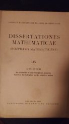 kniha Dissertationes Mathematicae Rozprawy Matematyczne, Państwowe Wydawnictwo Naukowe 1968