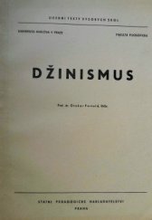 kniha Džinismus určeno pro posl. fak. filosof., SPN 1966